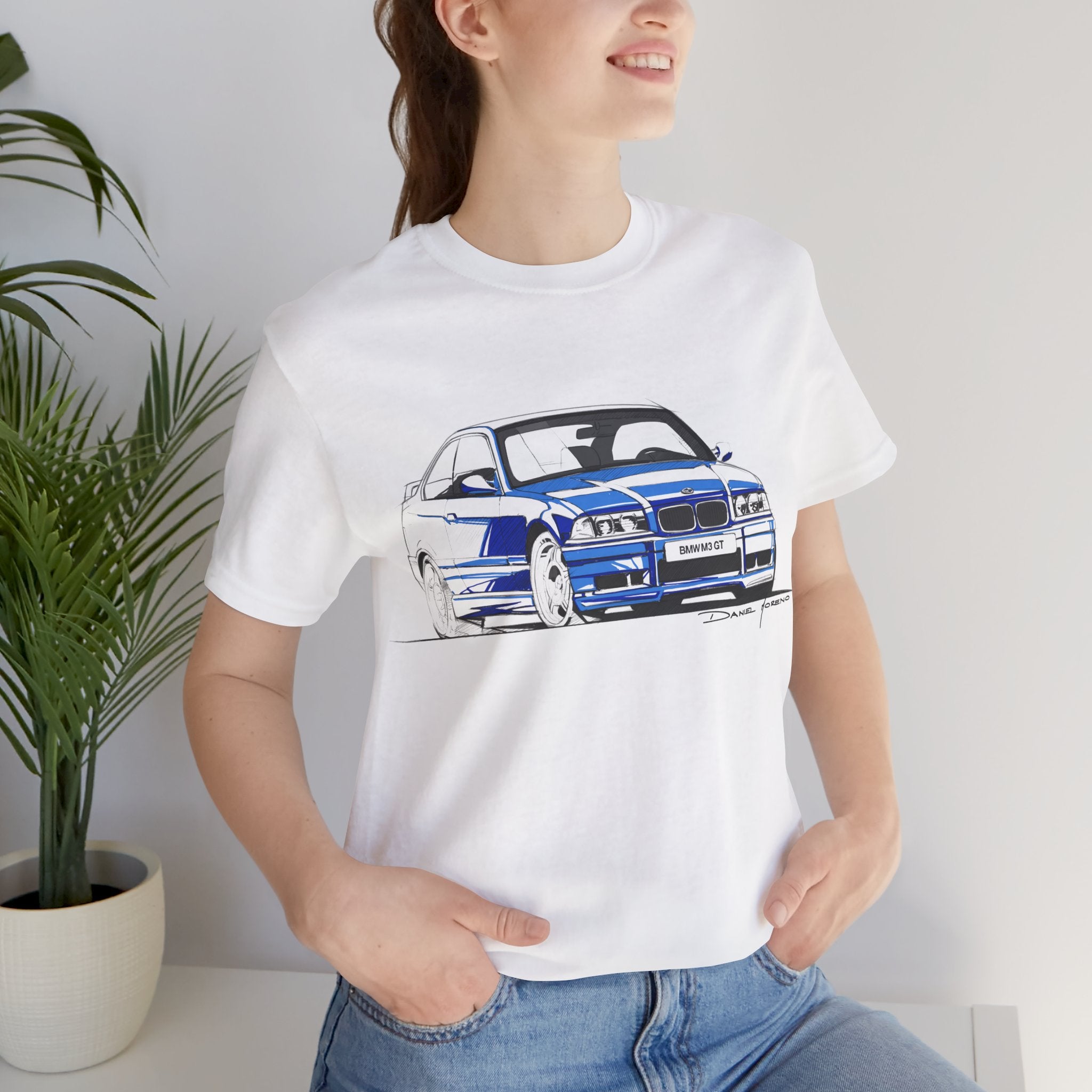 BMW E36 Blue - Rough Color Sketch