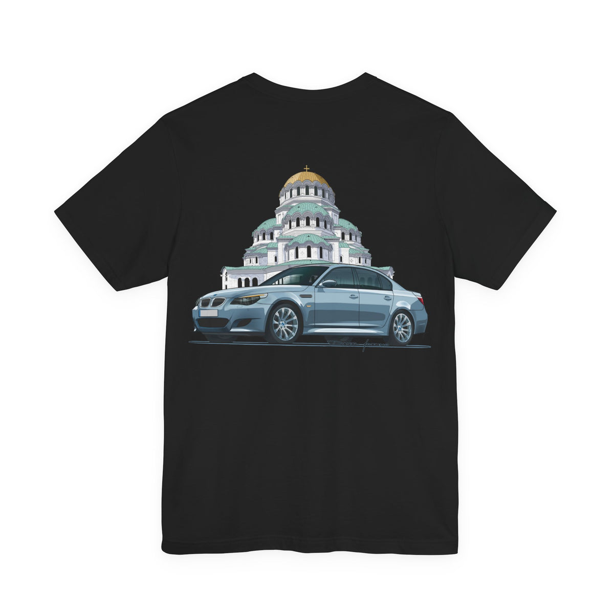 BMW M5 E60 - Detailed Color Illustration