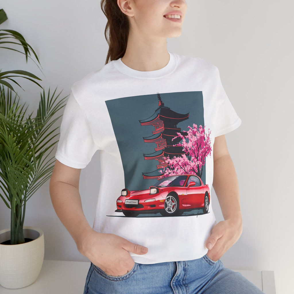 MAZDA RX7 - Detailed Color Illustration
