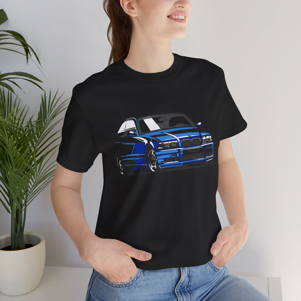BMW E36 Blue - Rough Color Sketch