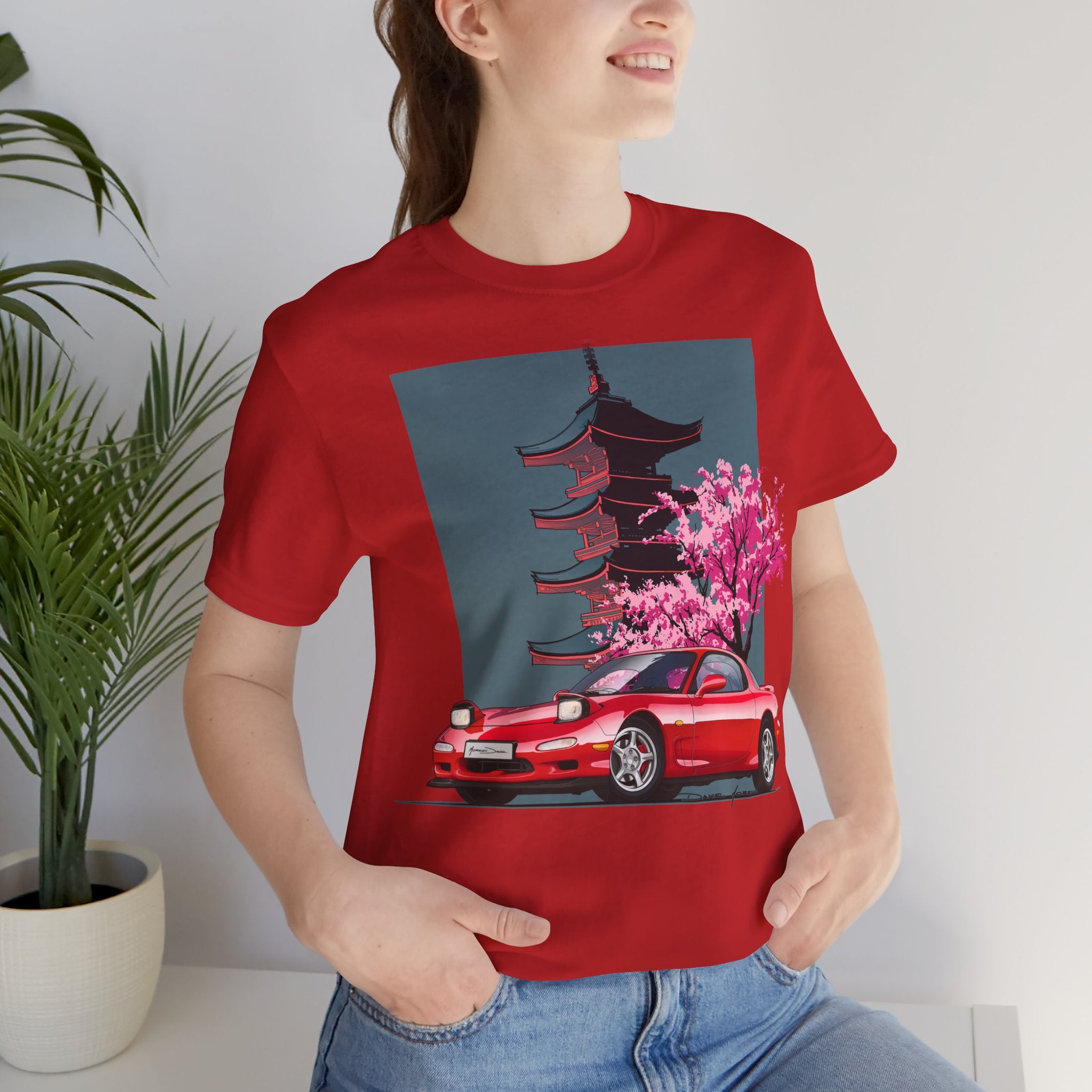 MAZDA RX7 - Detailed Color Illustration