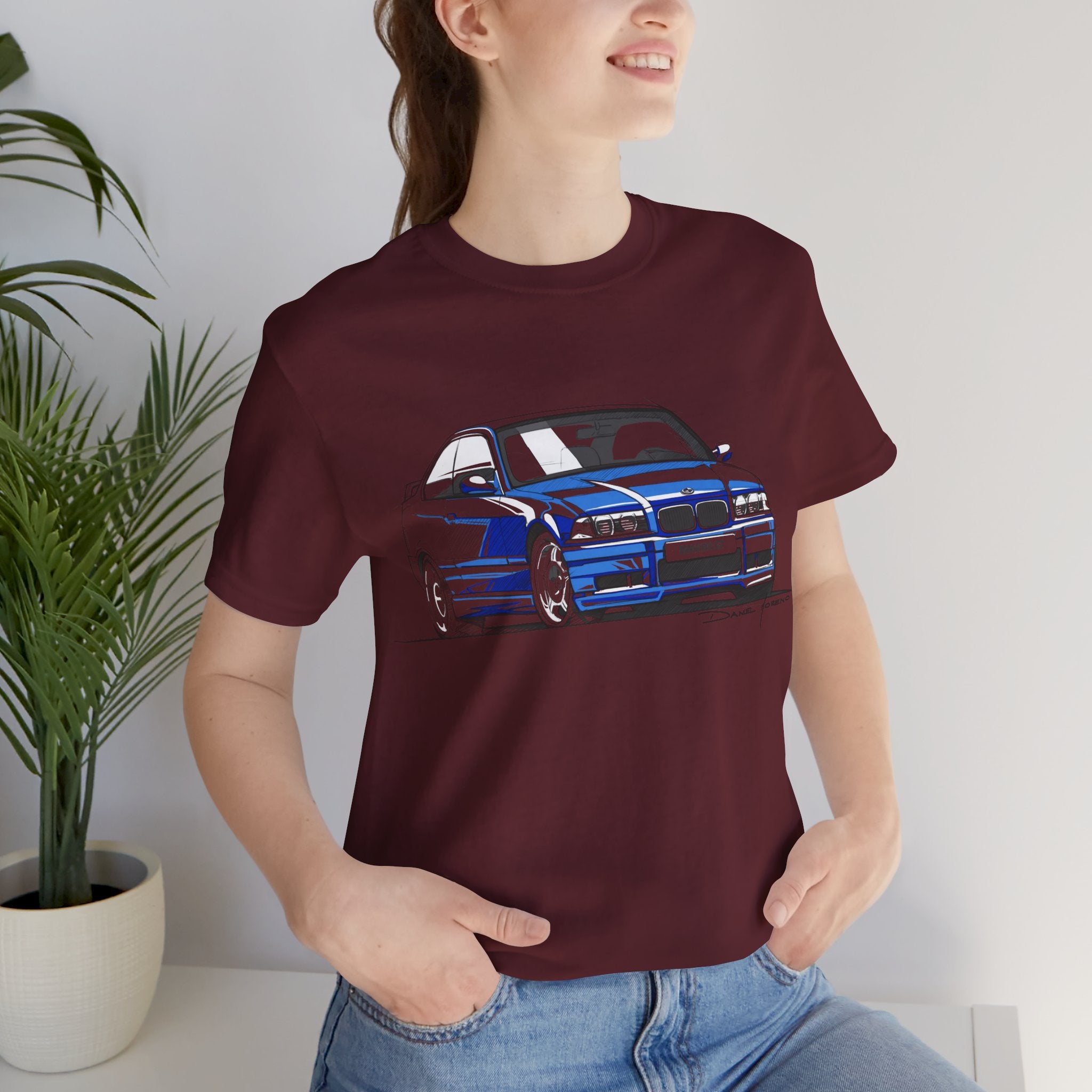 BMW E36 Blue - Rough Color Sketch
