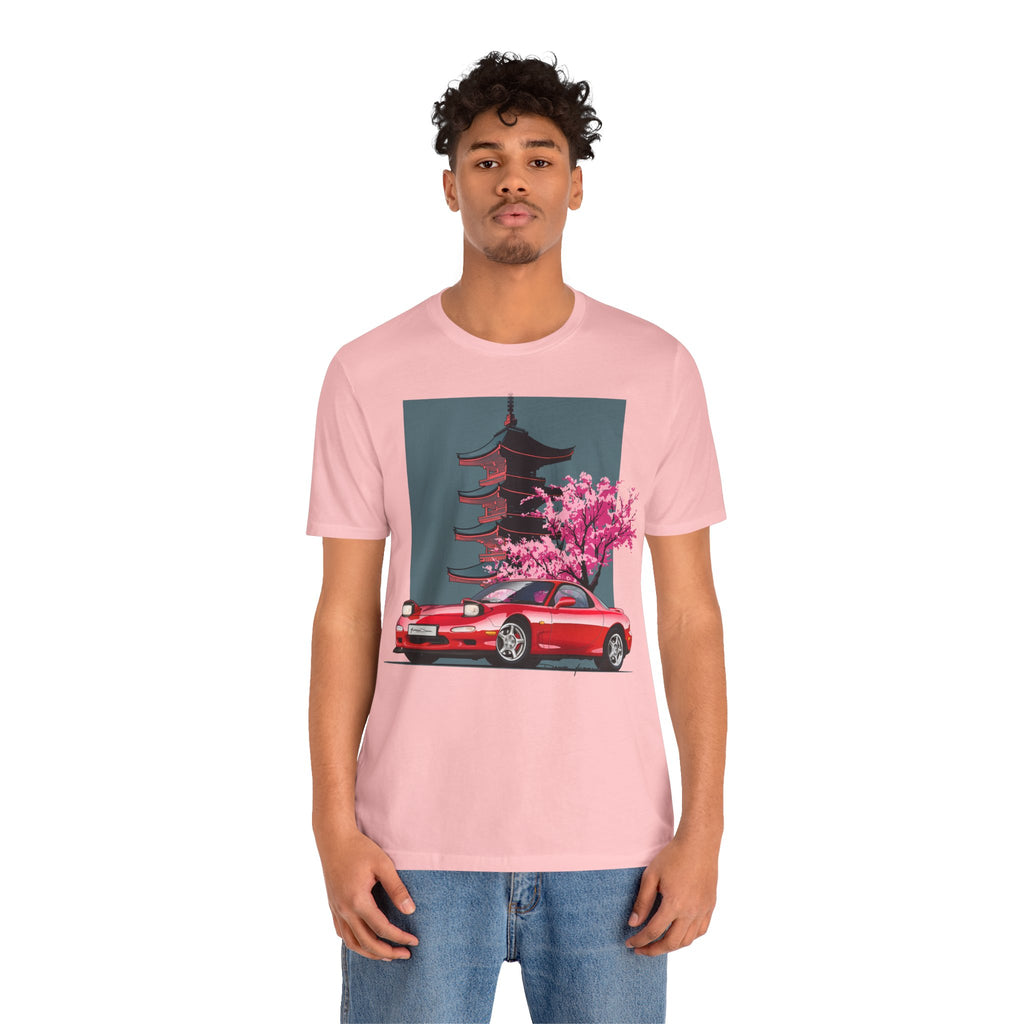 MAZDA RX7 - Detailed Color Illustration