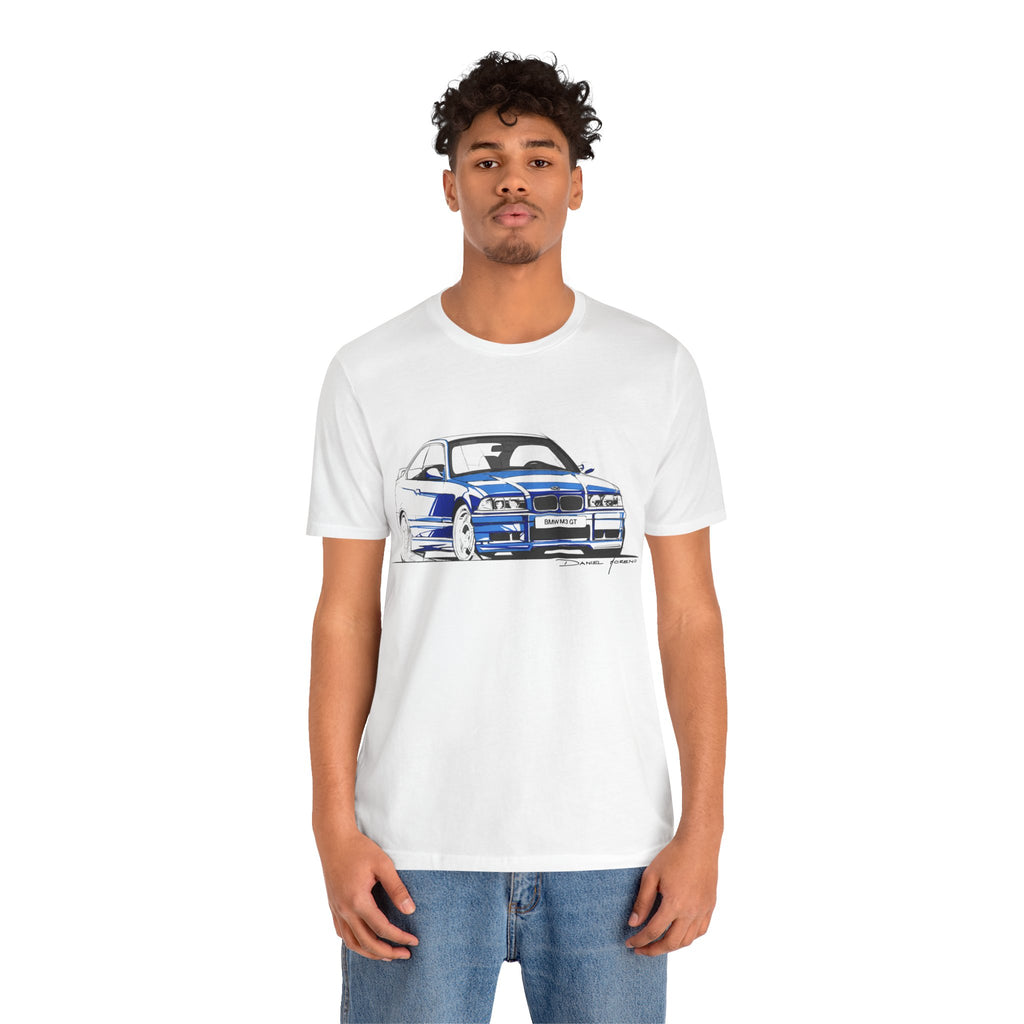 BMW E36 Blue - Rough Color Sketch