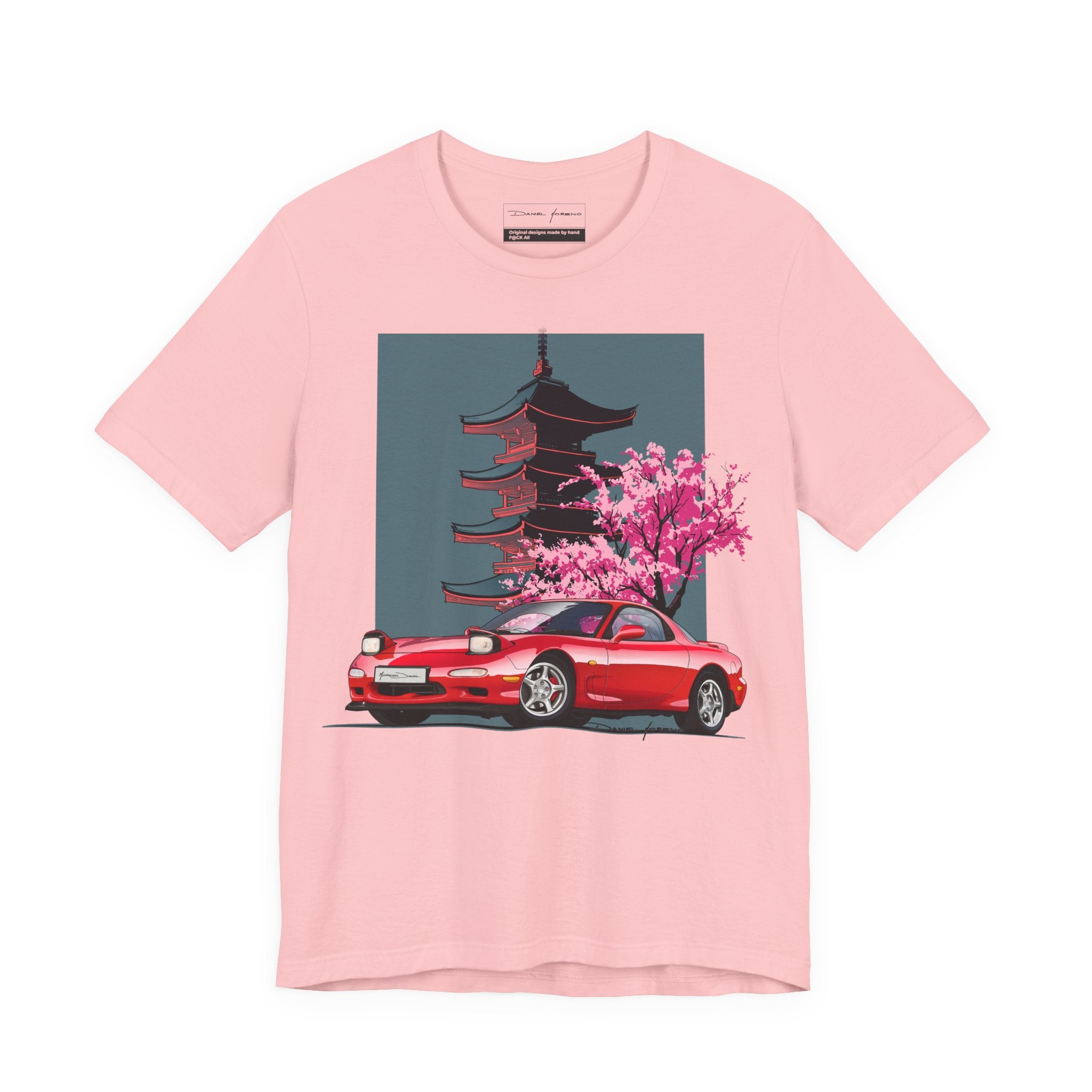 MAZDA RX7 - Detailed Color Illustration