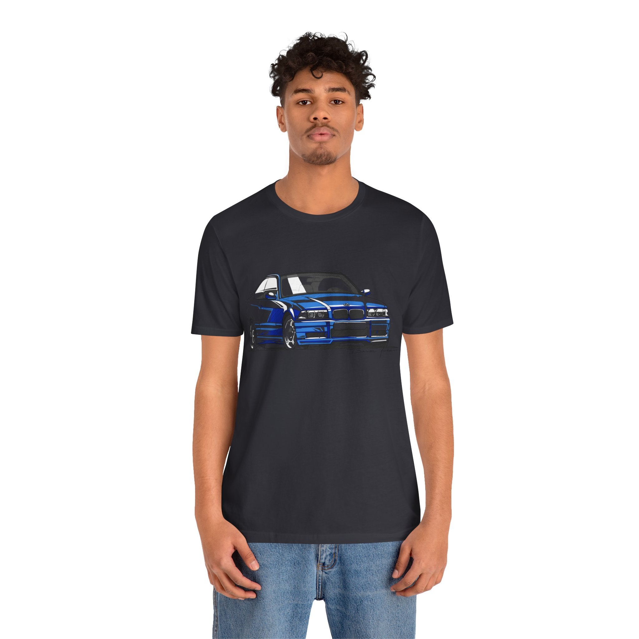 BMW E36 Blue - Rough Color Sketch