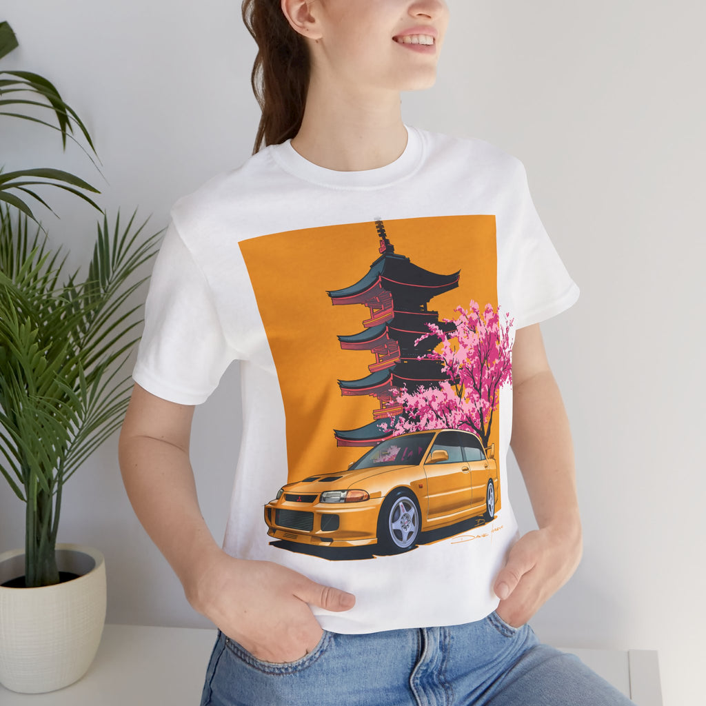 Mitsubishi Lancer EVO - Detailed Color Illustration
