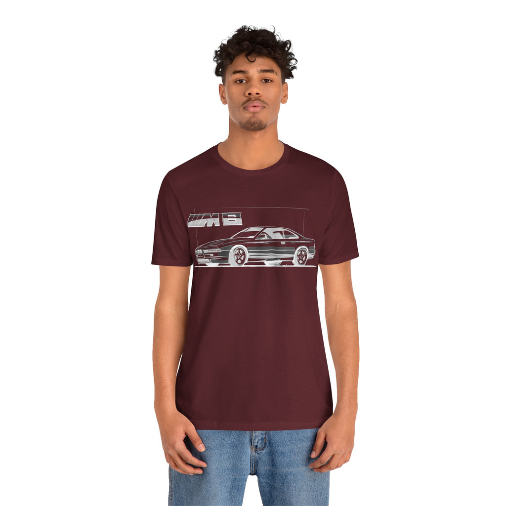 BMW 850i - Rough Sketch
