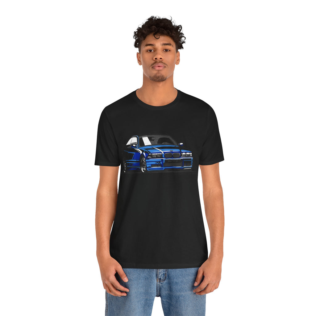 BMW E36 Blue - Rough Color Sketch