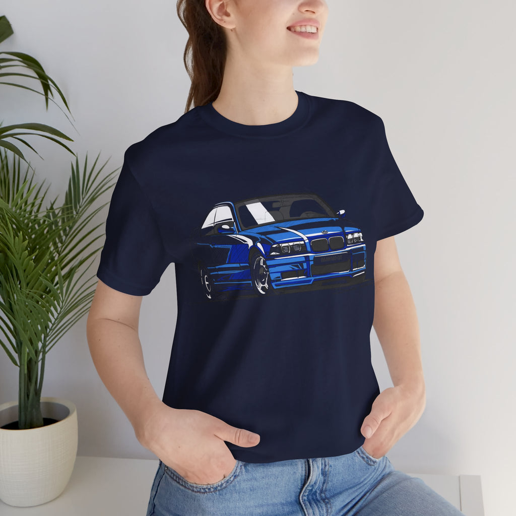 BMW E36 Blue - Rough Color Sketch