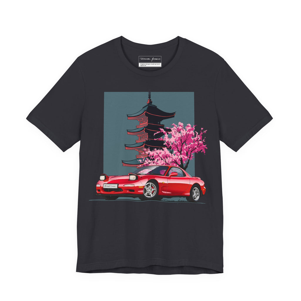 MAZDA RX7 - Detailed Color Illustration