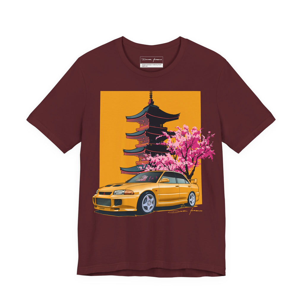Mitsubishi Lancer EVO - Detailed Color Illustration