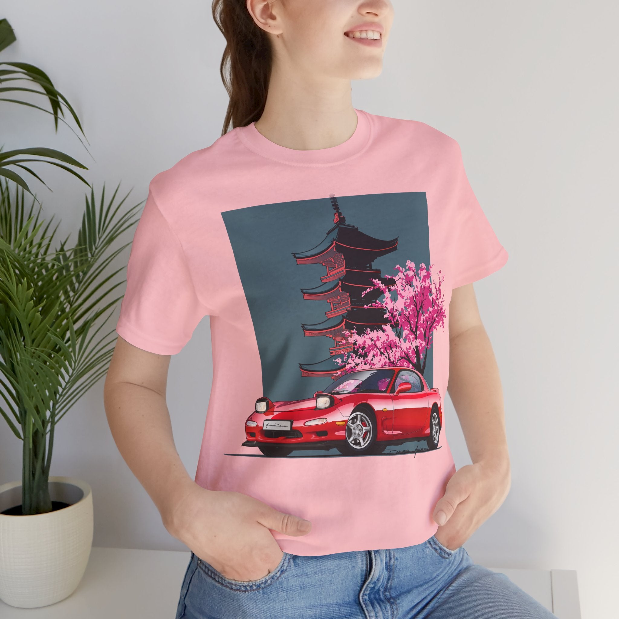 MAZDA RX7 - Detailed Color Illustration