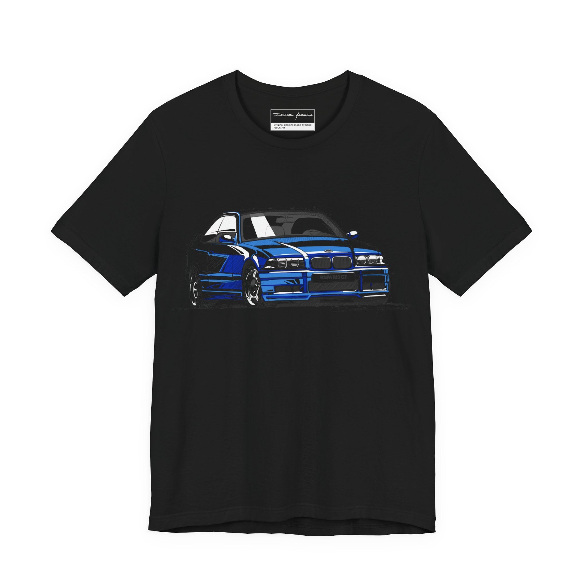 BMW E36 Blue - Rough Color Sketch
