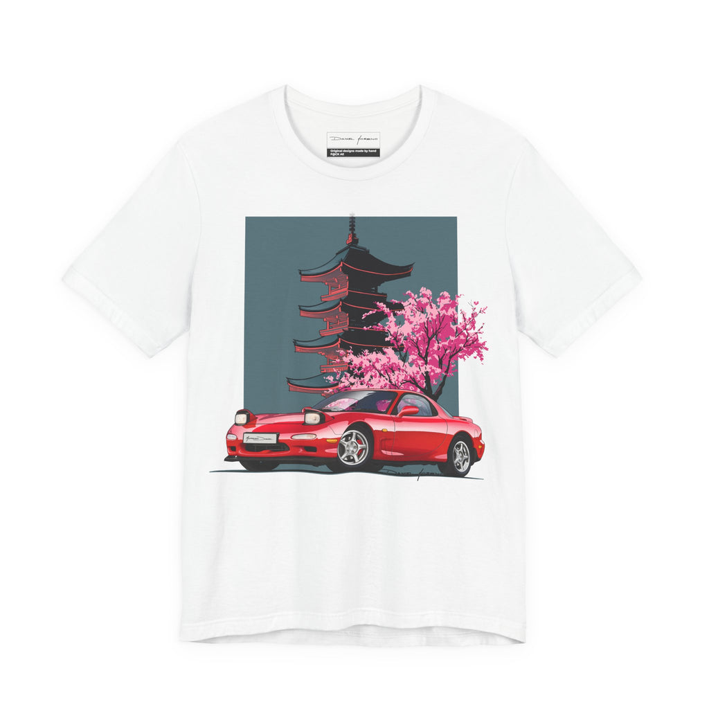 MAZDA RX7 - Detailed Color Illustration