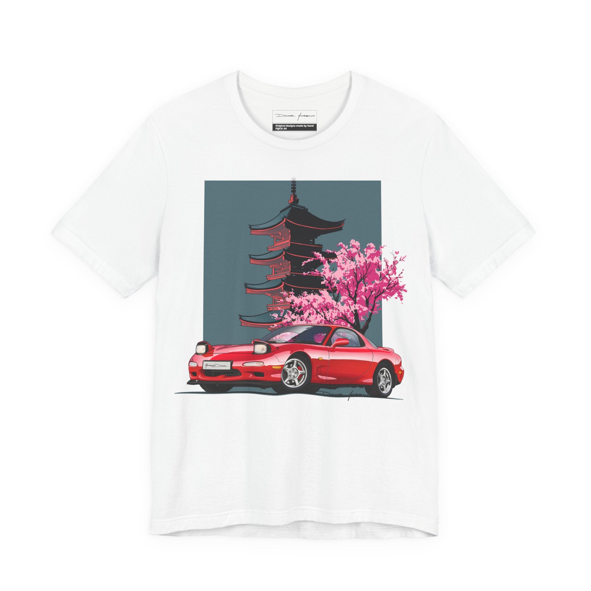 MAZDA RX7 - Detailed Color Illustration