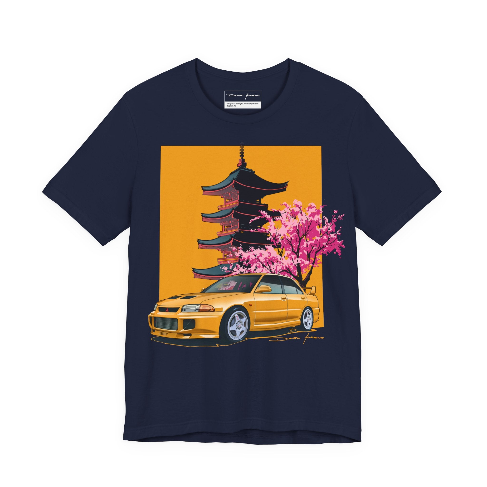 Mitsubishi Lancer EVO - Detailed Color Illustration