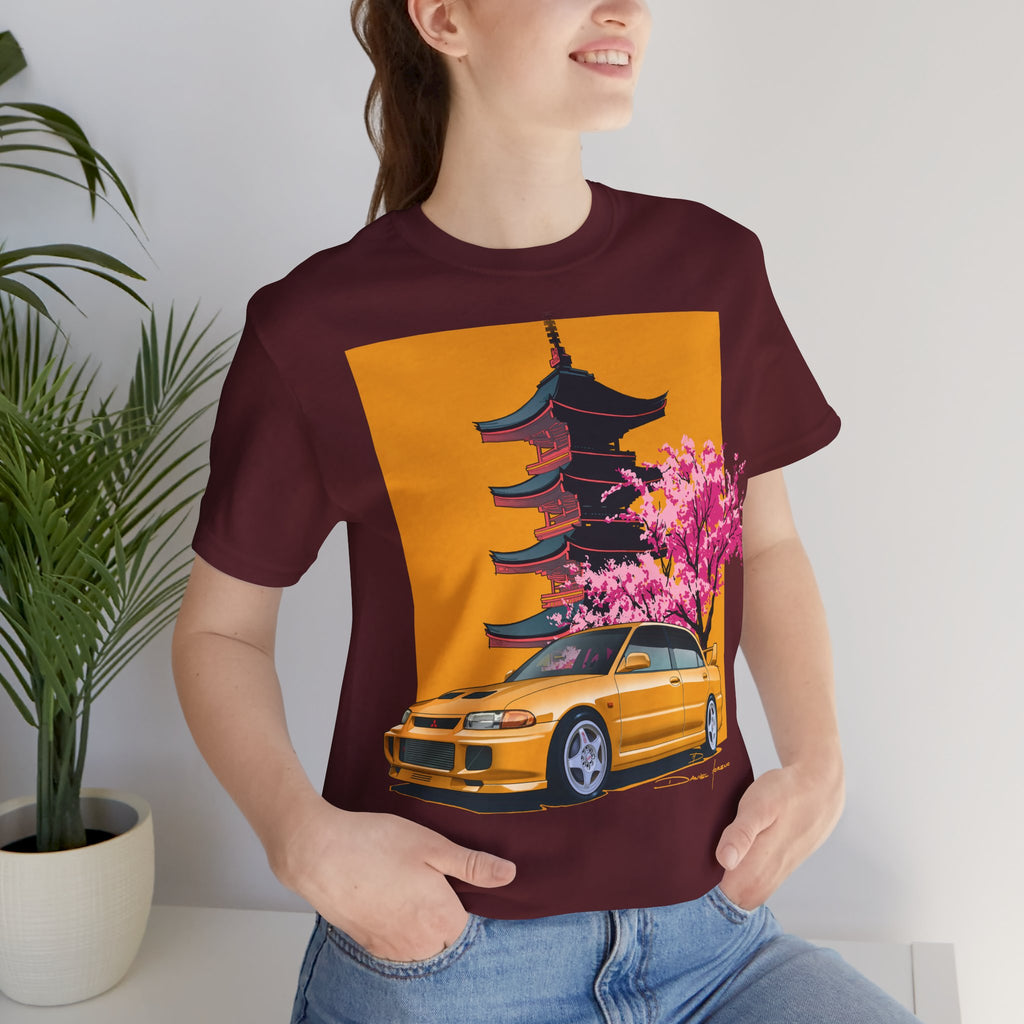 Mitsubishi Lancer EVO - Detailed Color Illustration