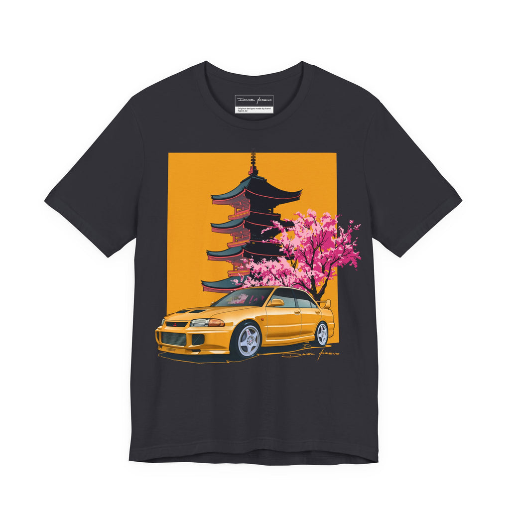Mitsubishi Lancer EVO - Detailed Color Illustration