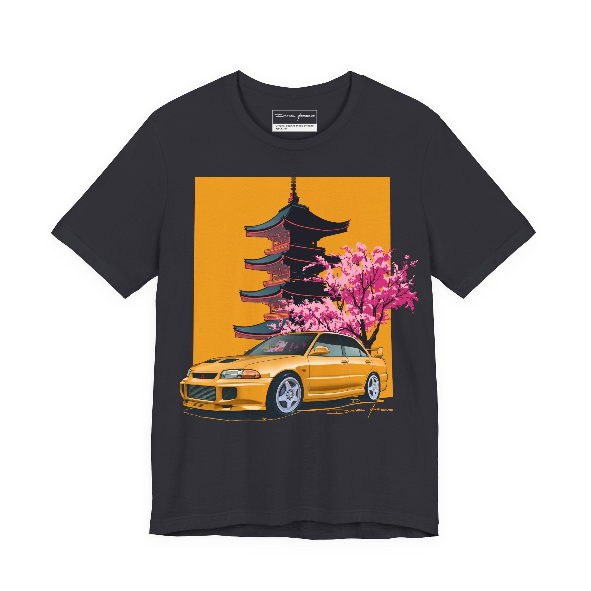 Mitsubishi Lancer EVO - Detailed Color Illustration