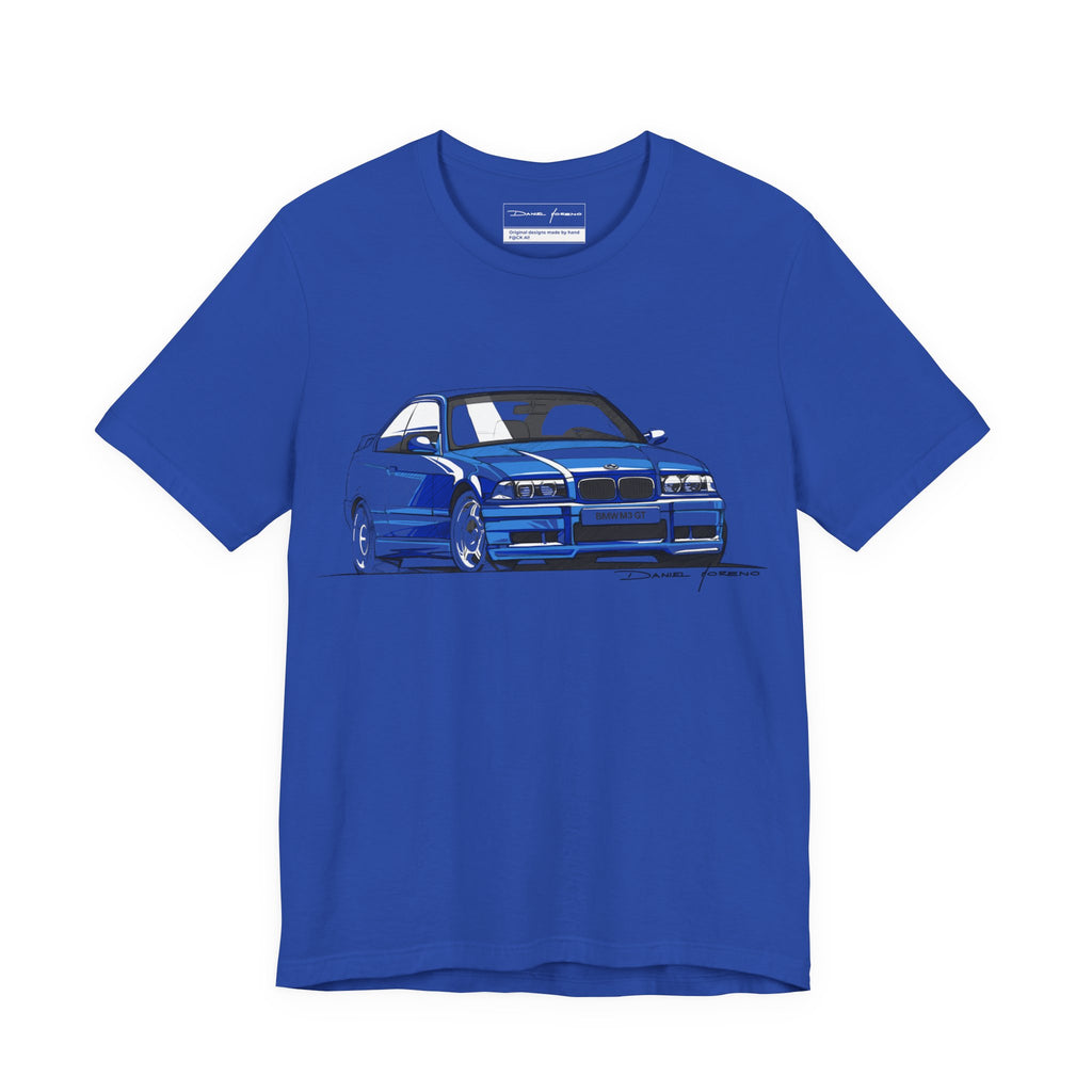 BMW E36 Blue - Rough Color Sketch