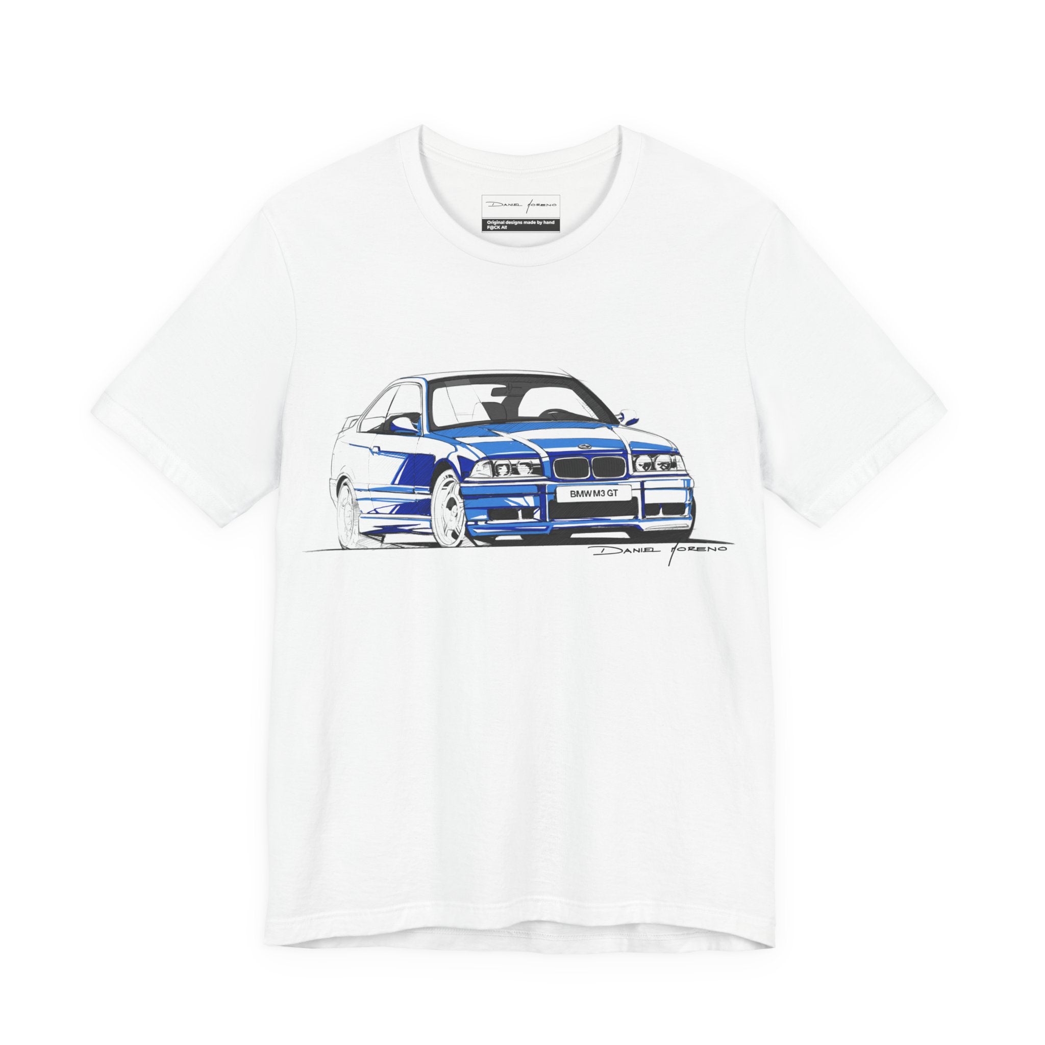 BMW E36 Blue - Rough Color Sketch