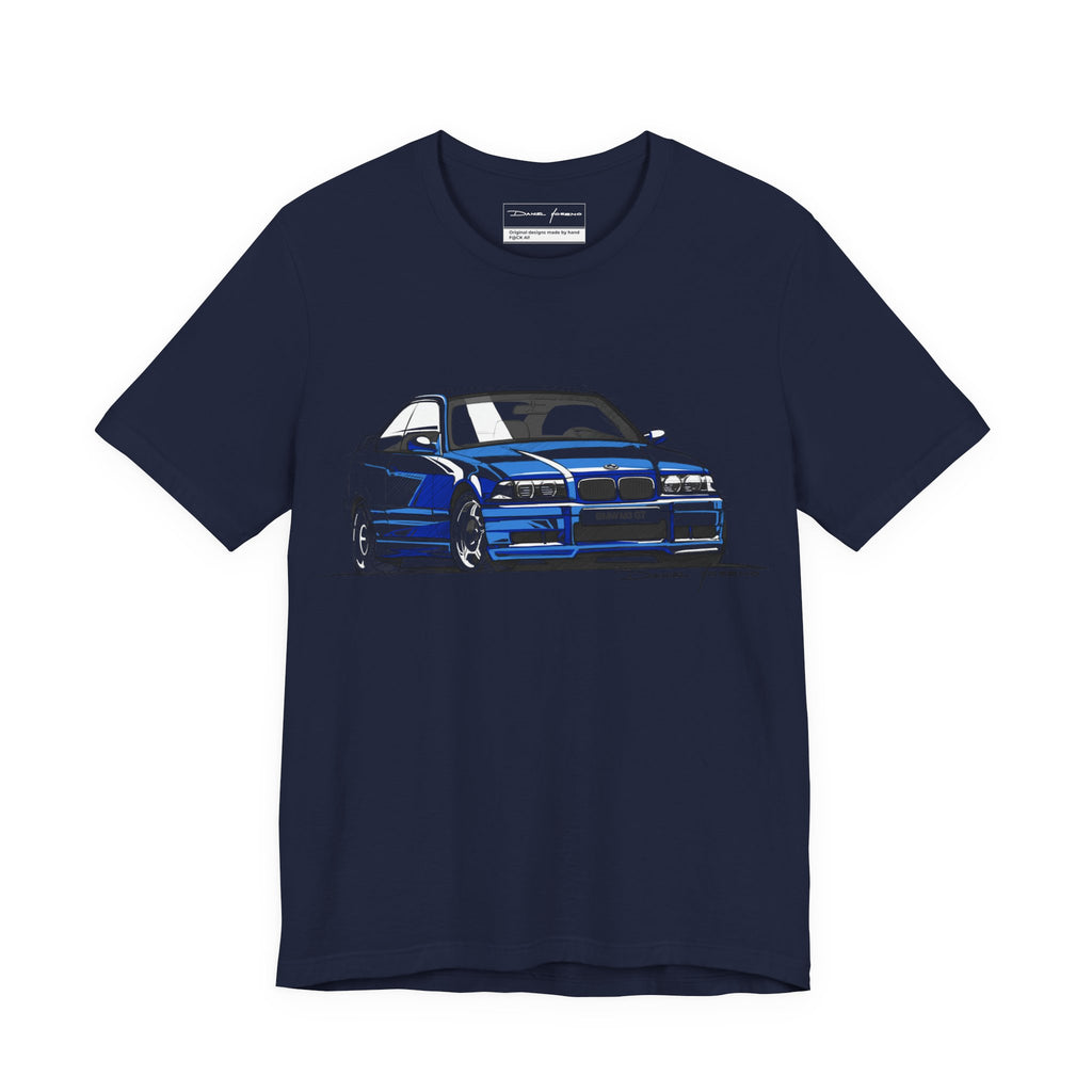 BMW E36 Blue - Rough Color Sketch