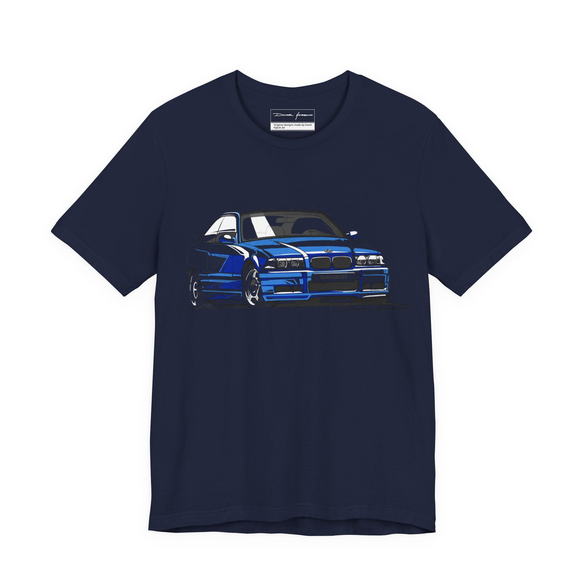 BMW E36 Blue - Rough Color Sketch