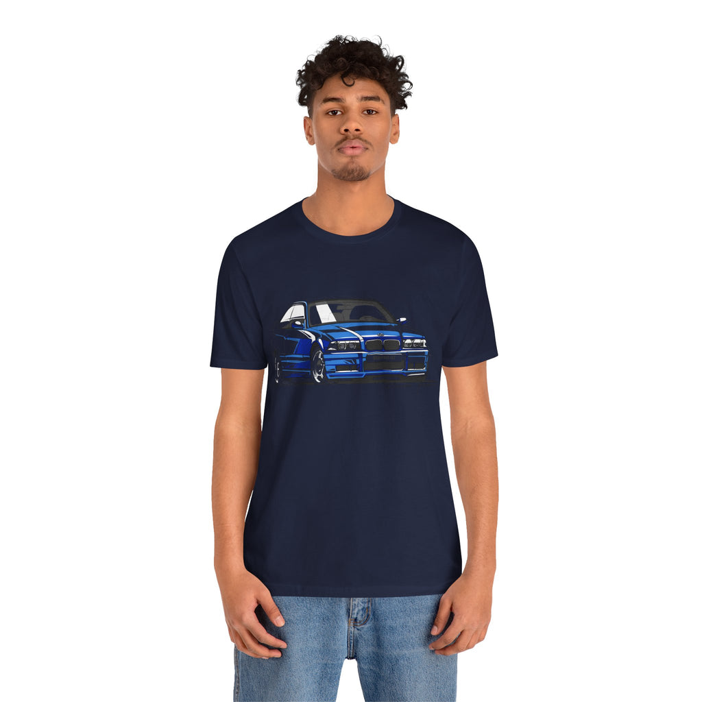 BMW E36 Blue - Rough Color Sketch