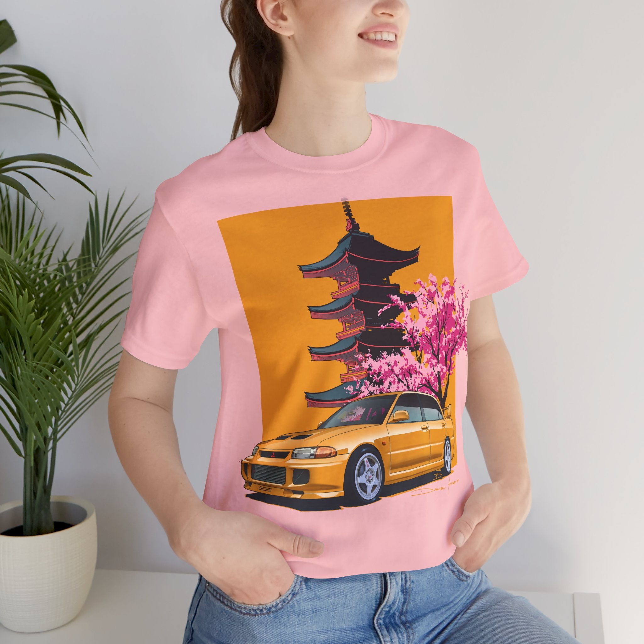 Mitsubishi Lancer EVO - Detailed Color Illustration