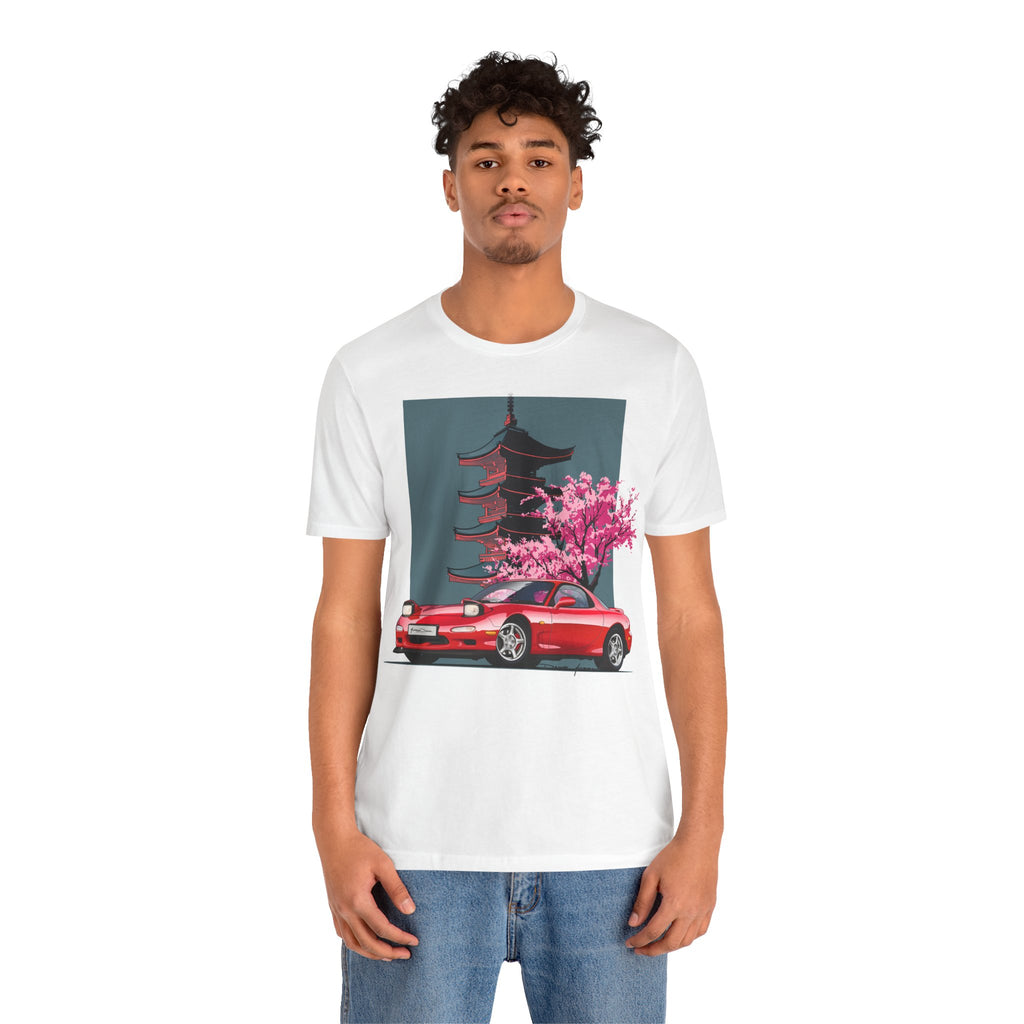 MAZDA RX7 - Detailed Color Illustration