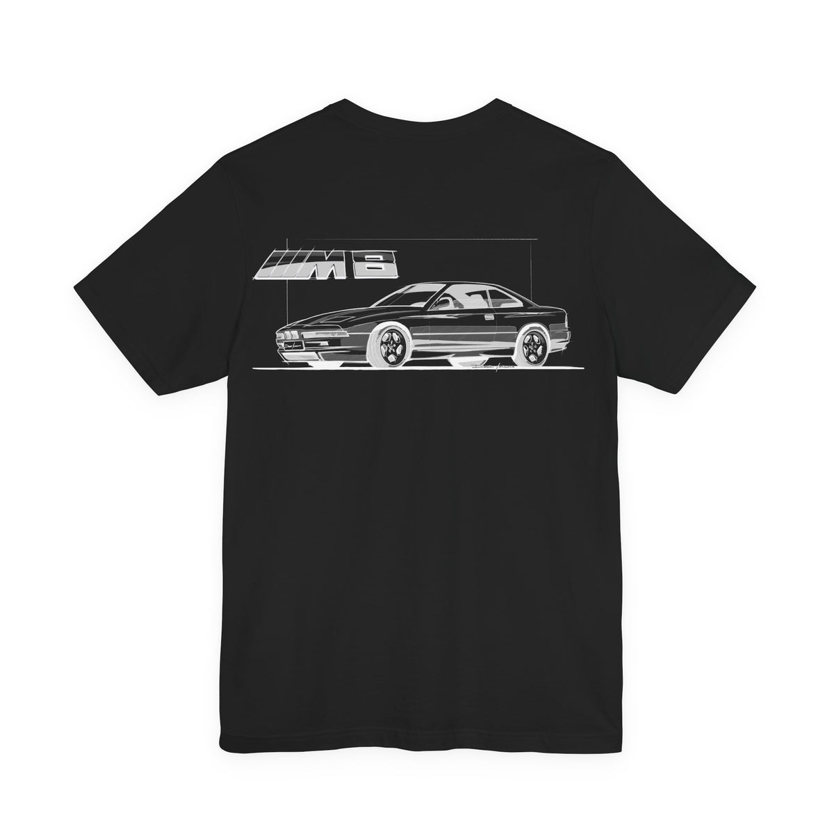BMW 850i - Rough Sketch