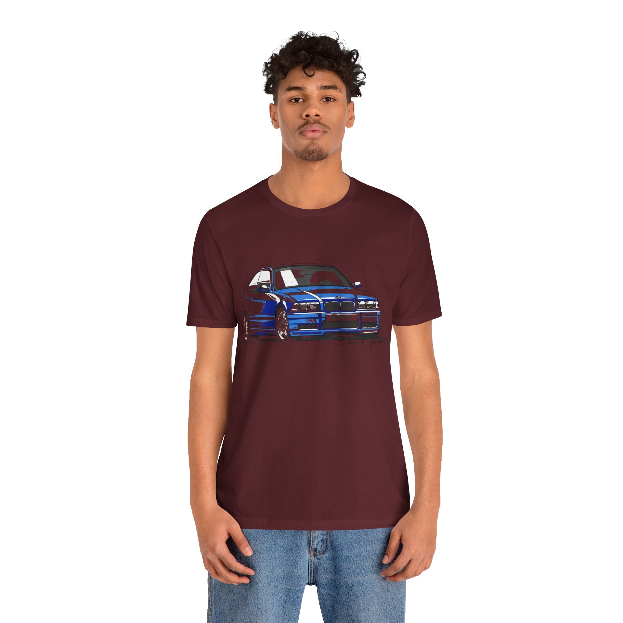 BMW E36 Blue - Rough Color Sketch