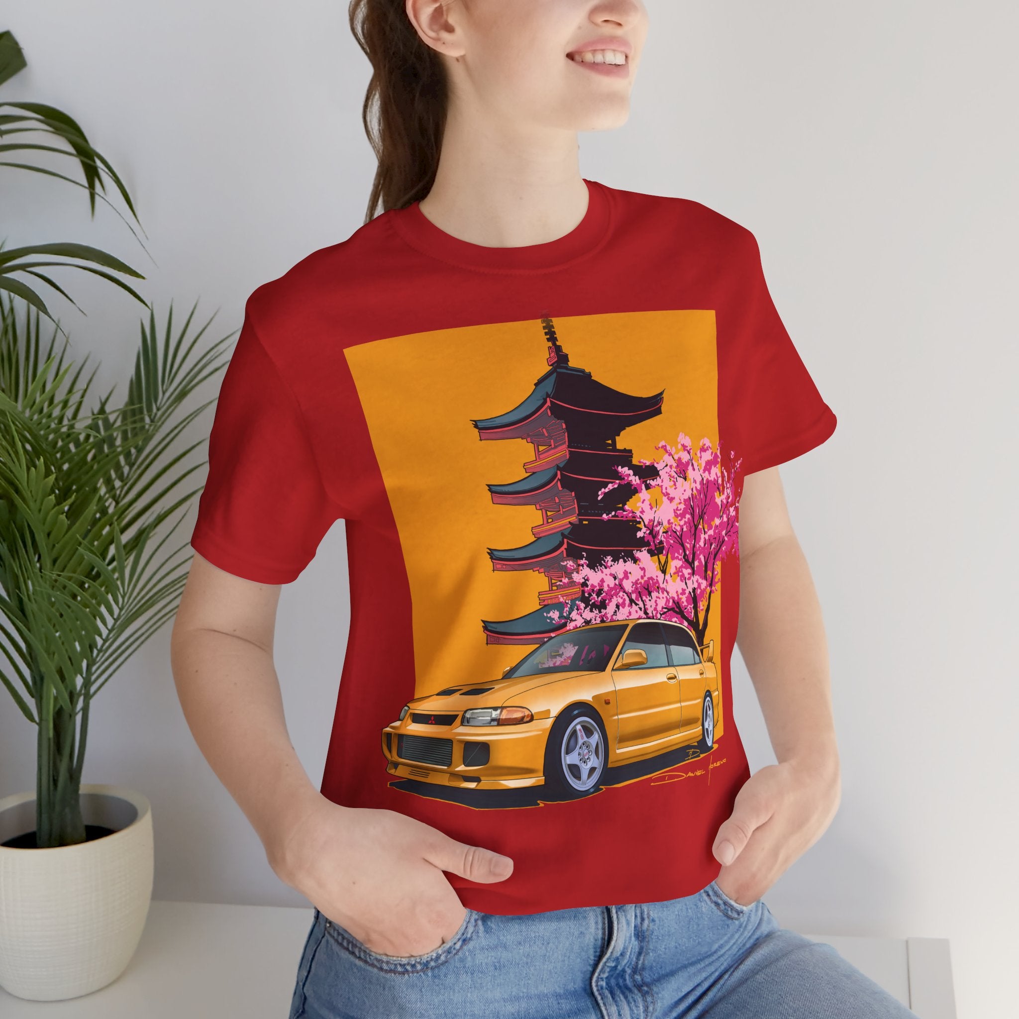 Mitsubishi Lancer EVO - Detailed Color Illustration