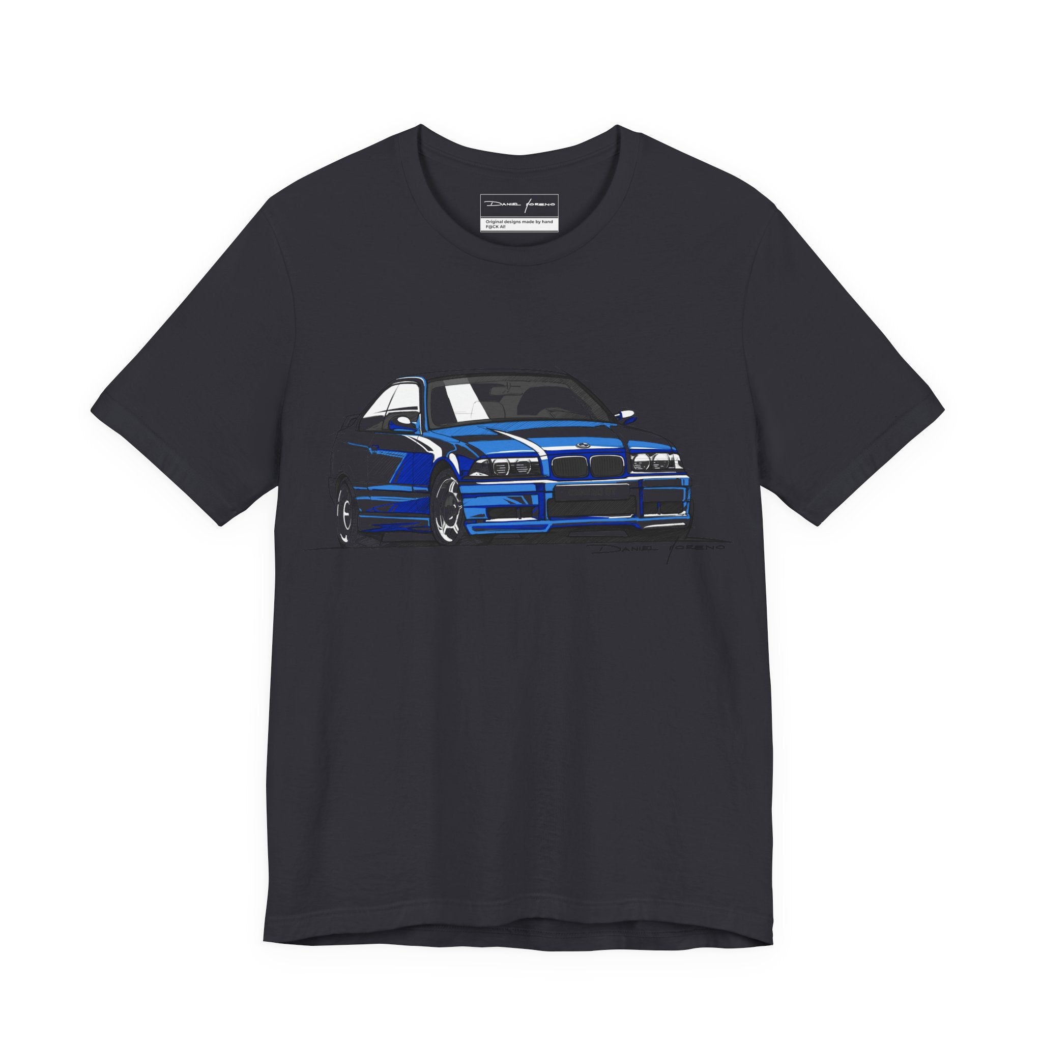 BMW E36 Blue - Rough Color Sketch