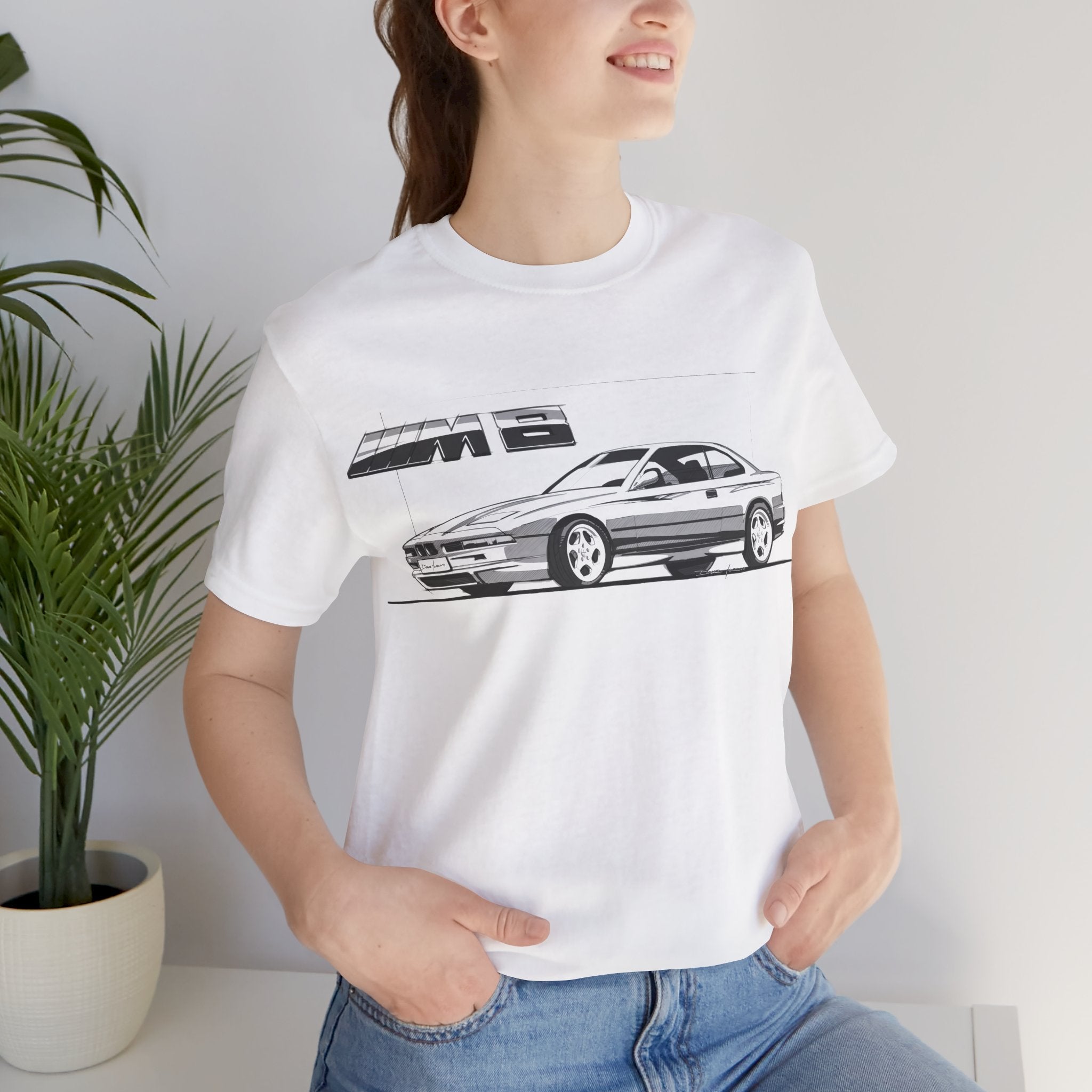 BMW 850i - Rough Sketch
