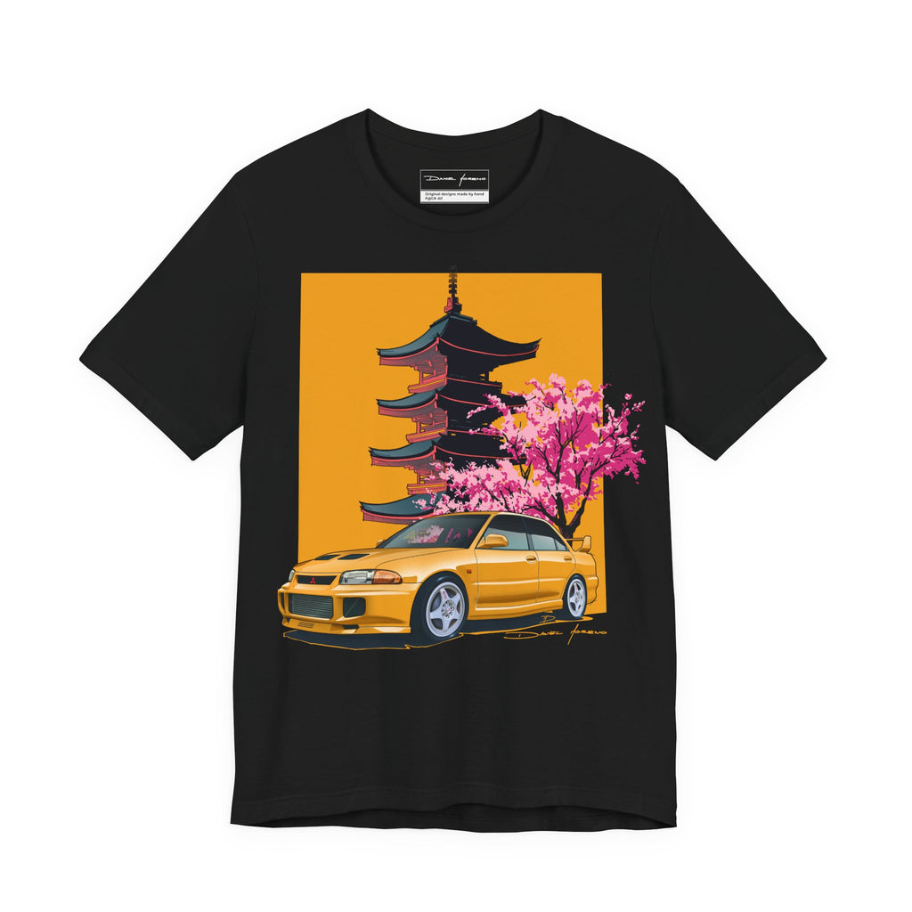 Mitsubishi Lancer EVO - Detailed Color Illustration