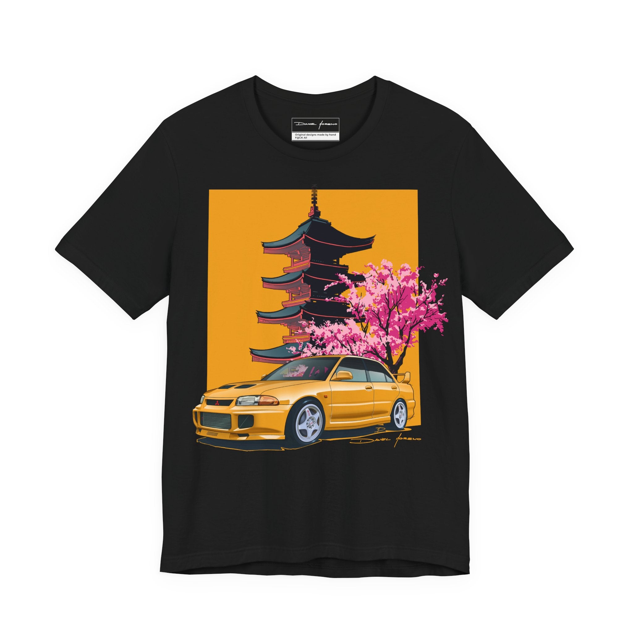 Mitsubishi Lancer EVO - Detailed Color Illustration