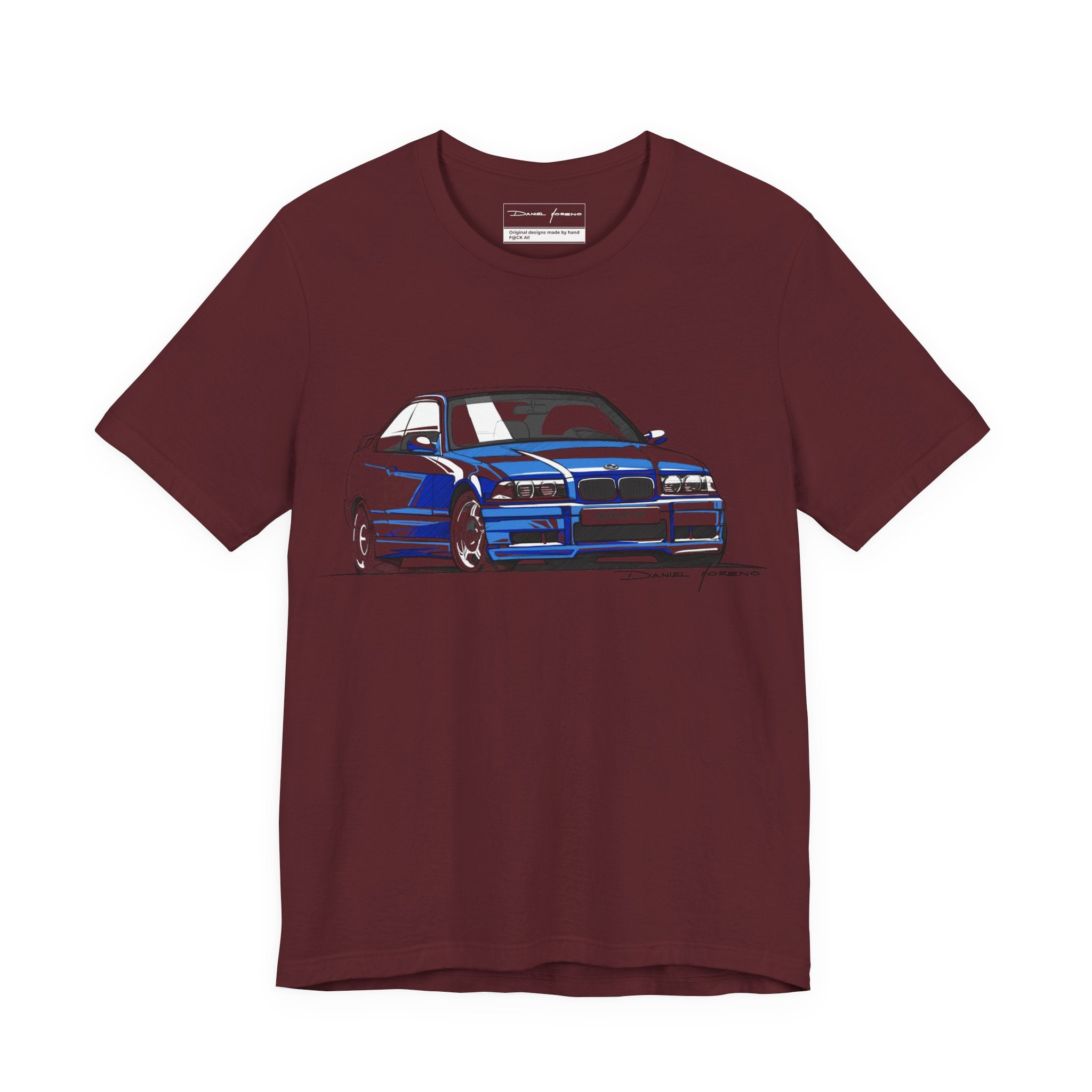 BMW E36 Blue - Rough Color Sketch