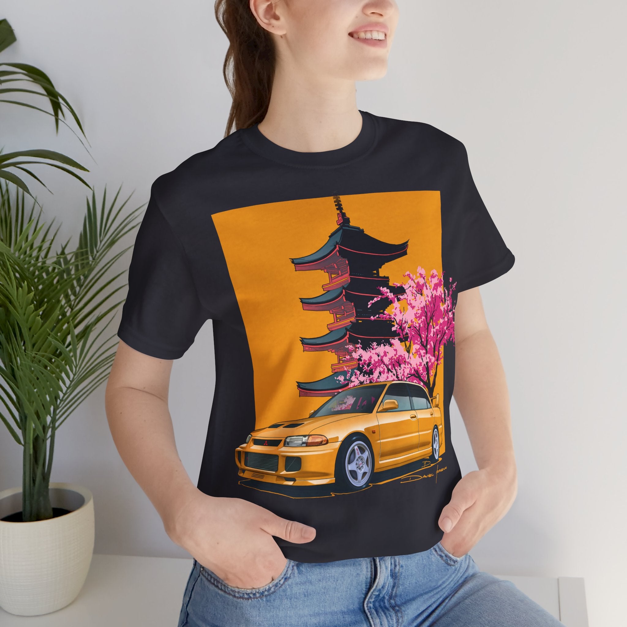 Mitsubishi Lancer EVO - Detailed Color Illustration