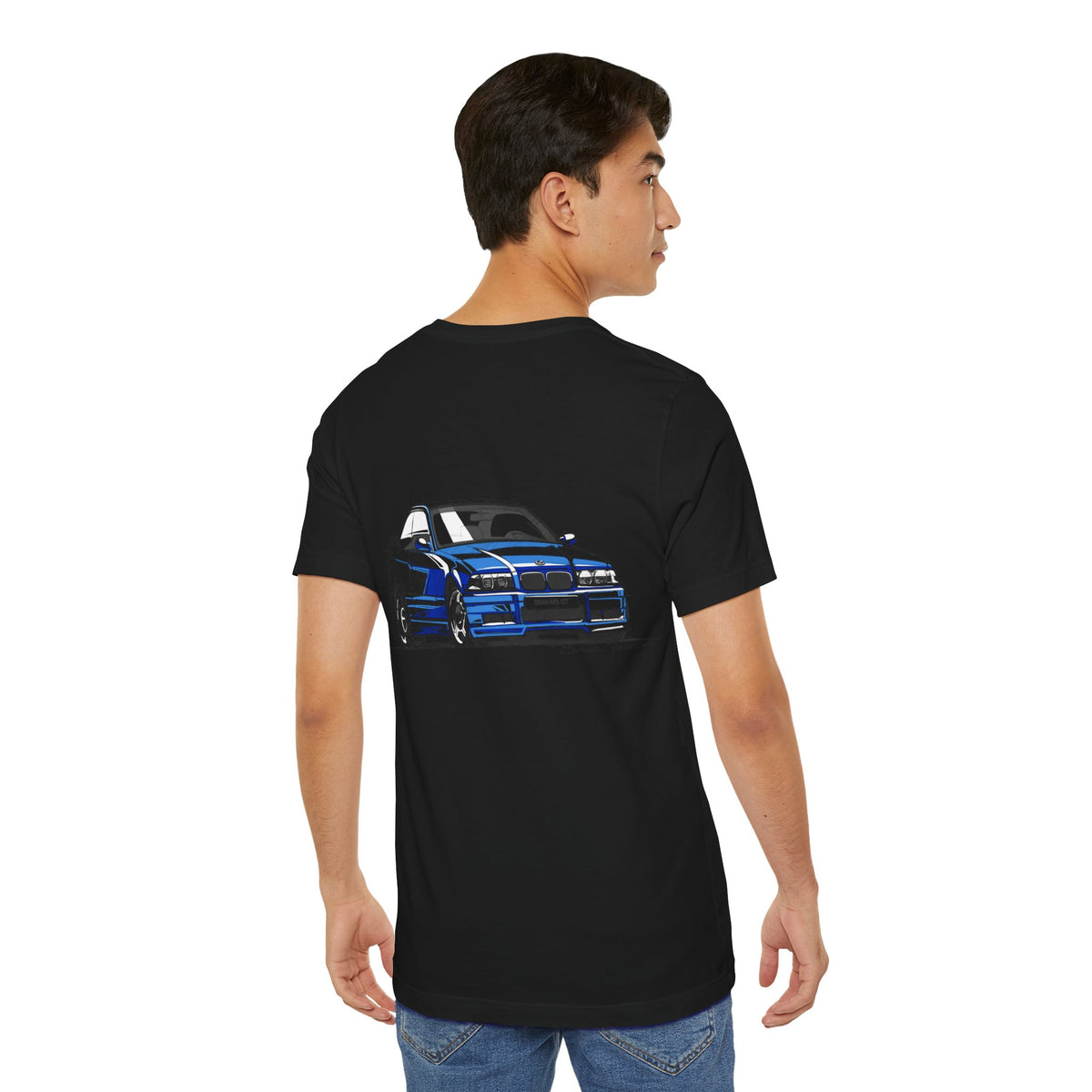 BMW E36 Blue - Rough Color Sketch