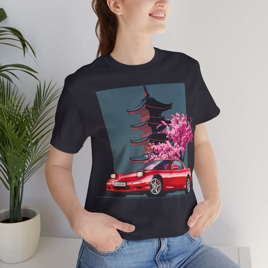 MAZDA RX7 - Detailed Color Illustration