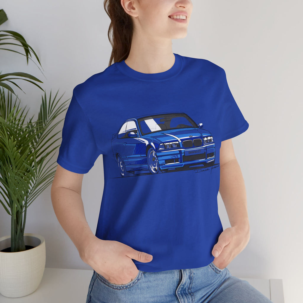 BMW E36 Blue - Rough Color Sketch